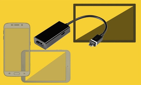 اتصال گوشی Xiaomi با کابل HDMI